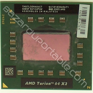 Processeur AMD Turion 64 X2 TL-50 1.6GHz 512 Kb 800MHz HT - origine MSI Megabook L730
