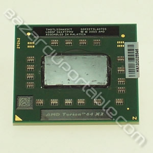 Processeur AMD Turion 64 X2 TL52 - 1.6 Ghz - 512 ko total cache origine MSI megabook M673