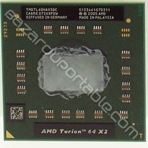 Processeur AMD Turion 64 X2 T60 -
2 Ghz - 1 MB total cache origine HP pavillion DV9000