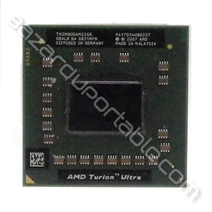 Processeur AMD CPU Turion X2 Ultra Dual-Core - 2Ghz - 2 Mo de cache - bus 800 Mhz - Origine HP pavilion DV5-1