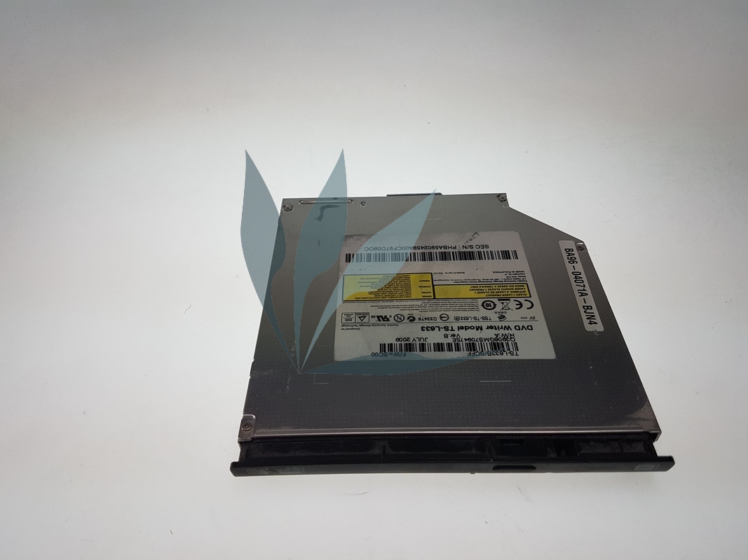 Lecteur graveur de CD/DVD avec bezel noir pour Samsung R620H