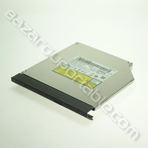 Lecteur graveur de CD/DVD avec façade et caddy pour Acer Aspire 7750