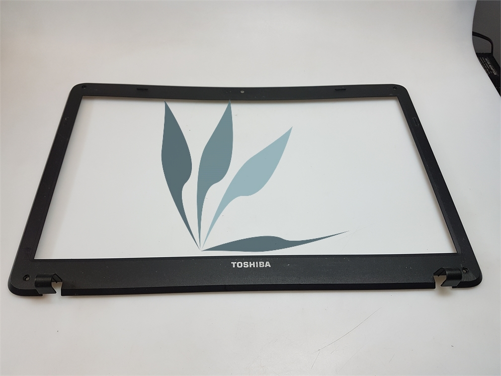 Plasturgie écran bezel noire pour Toshiba Satellite C650