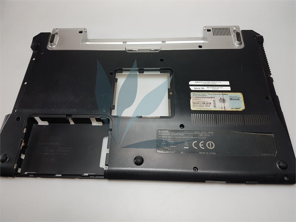 Fond de caisse noir pour Sony Vaio VGN-FW11L