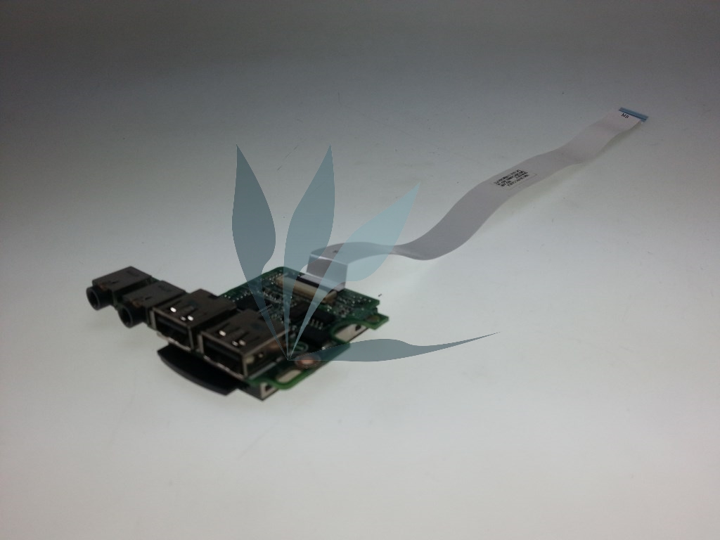 Carte interface avec sorties USB + audio jack, nappe incluse pour DELL Inspiron 1764