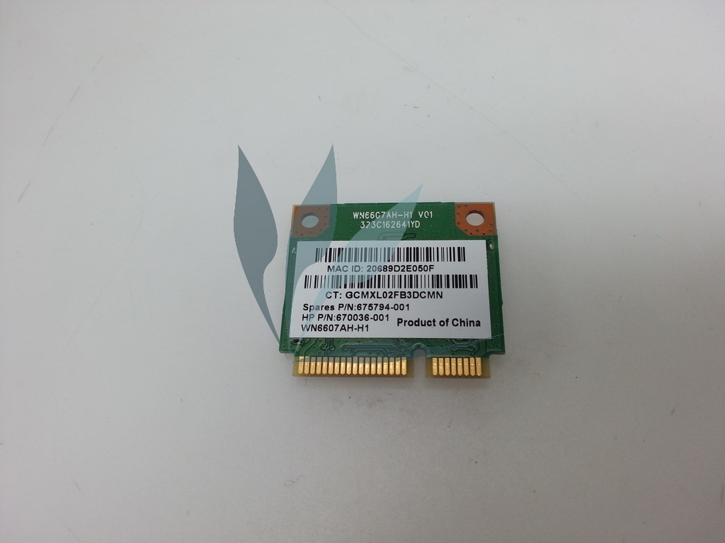 Carte wifi pour HP Pavilion G7-2257
