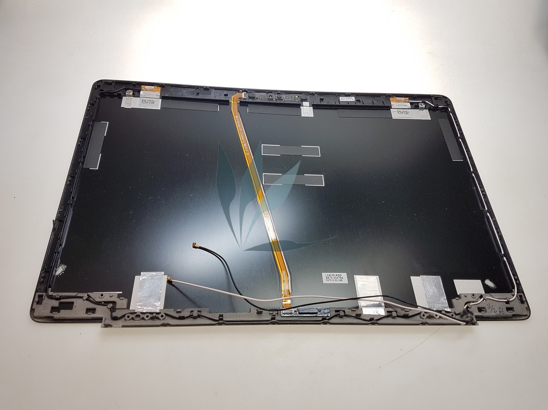 Capot noir avec cablages pour Samsung NP340U4E