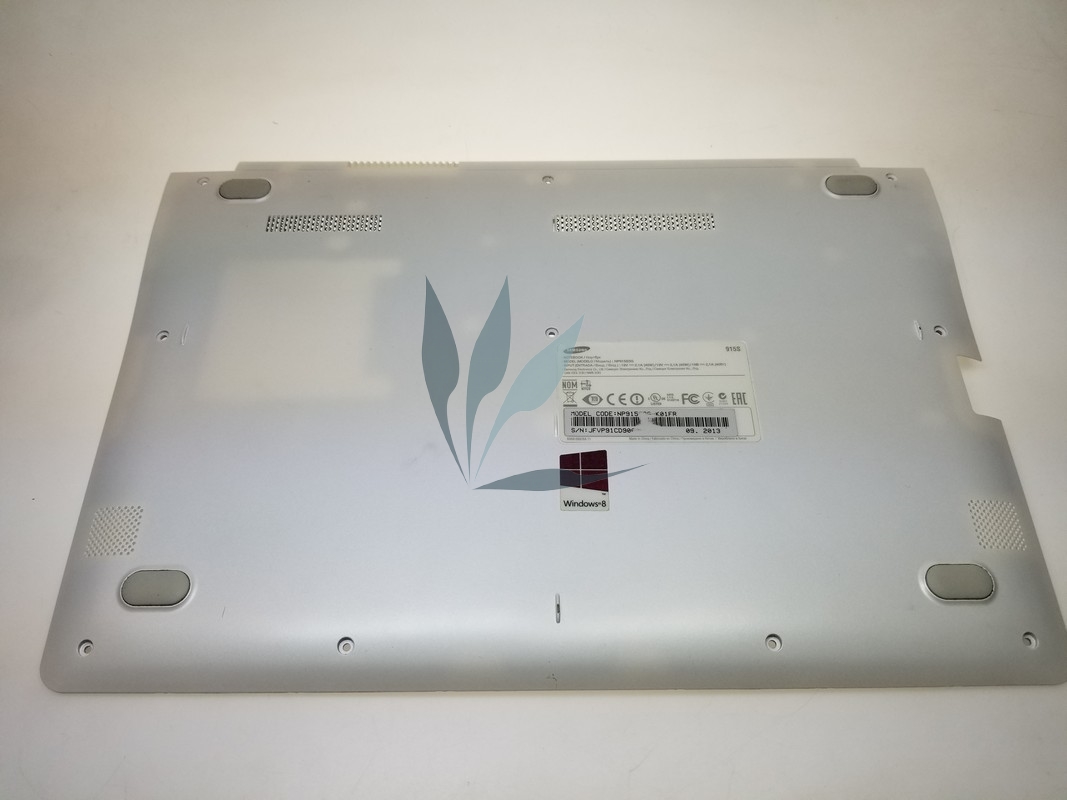 Fond de caisse blanc pour Samsung NP915S3G