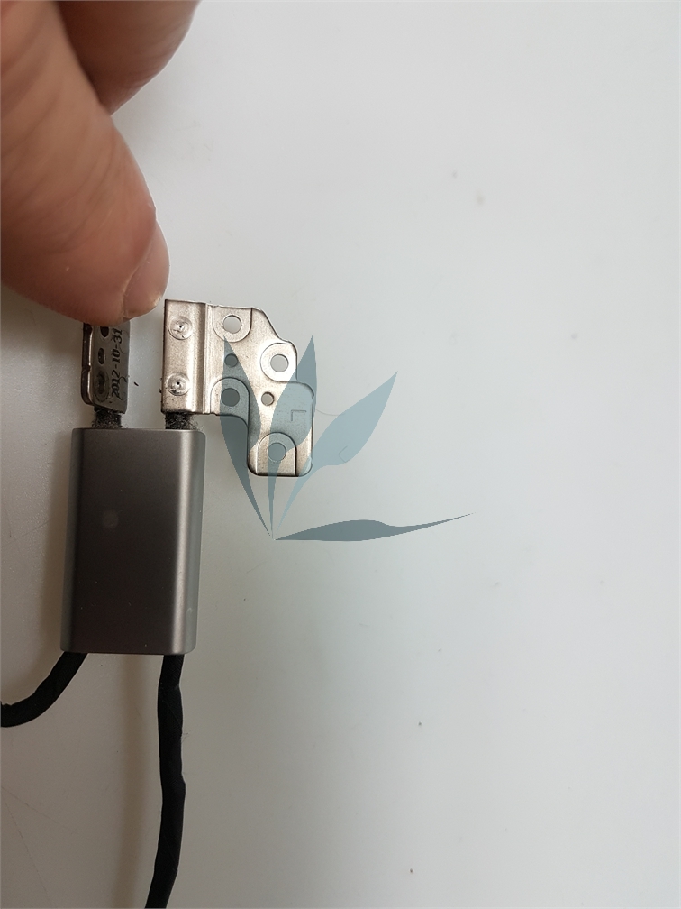 Charnière gauche avec cablage LVDS (ref 145500043) pour Lenovo Yoga 13