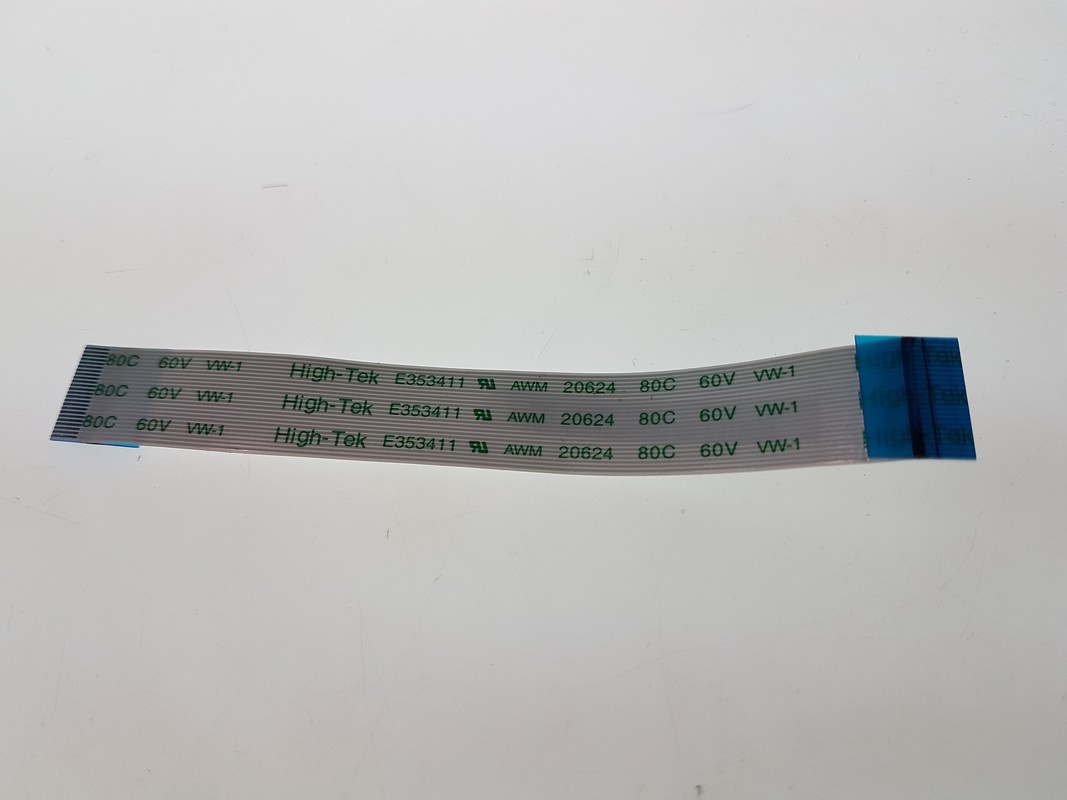 Nappe AWM 20624 80C 60V VW-1 HP 17X092NB (6.8x0.9cm) 8pin  pour MSI GP72