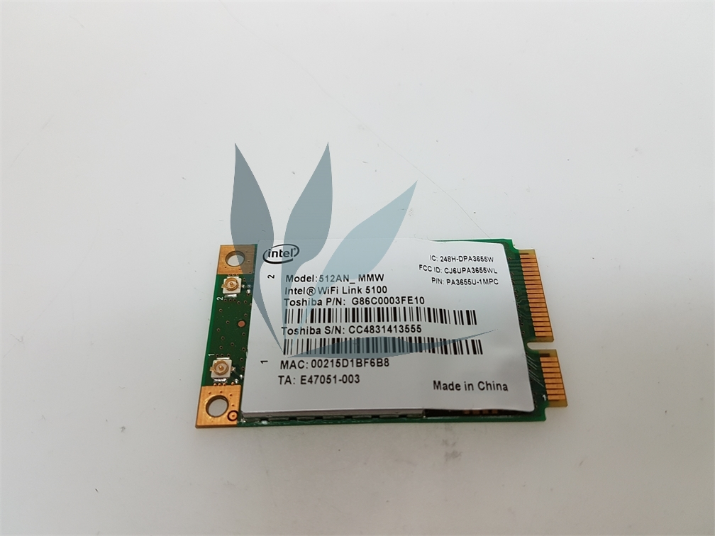 Carte wifi pour Toshiba Satellite A300