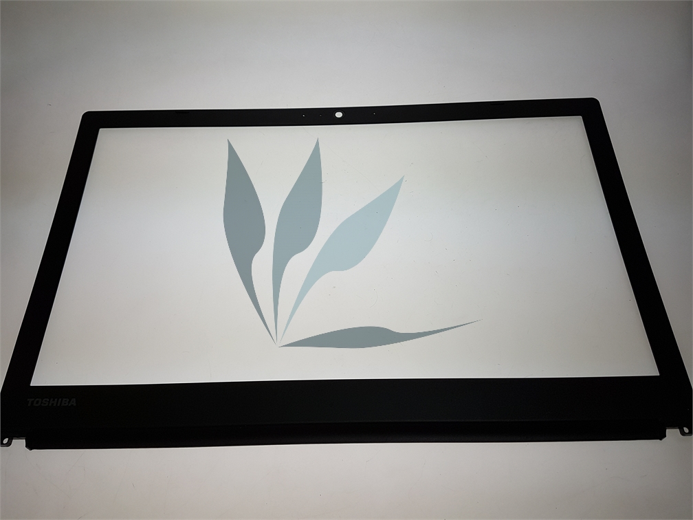 Plasturgie ecran, capot intérieur bezel noir pour Toshiba Satellite A50-C