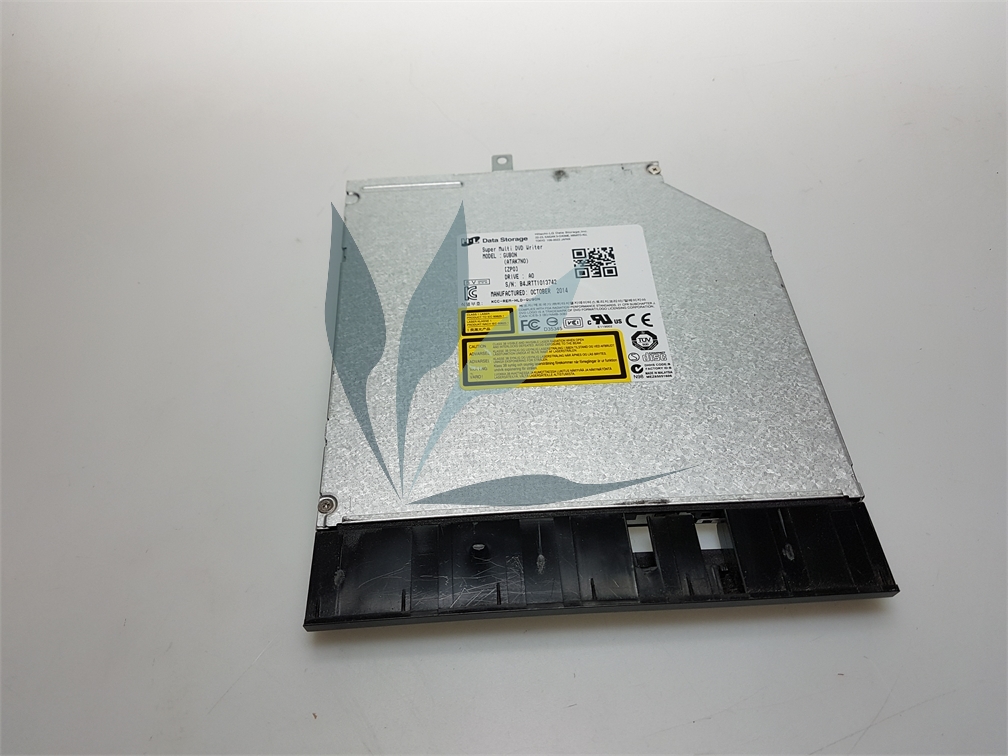 Lecteur graveur CD/DVD avec façade et caddy noir pour Toshiba Satellite L50D-B