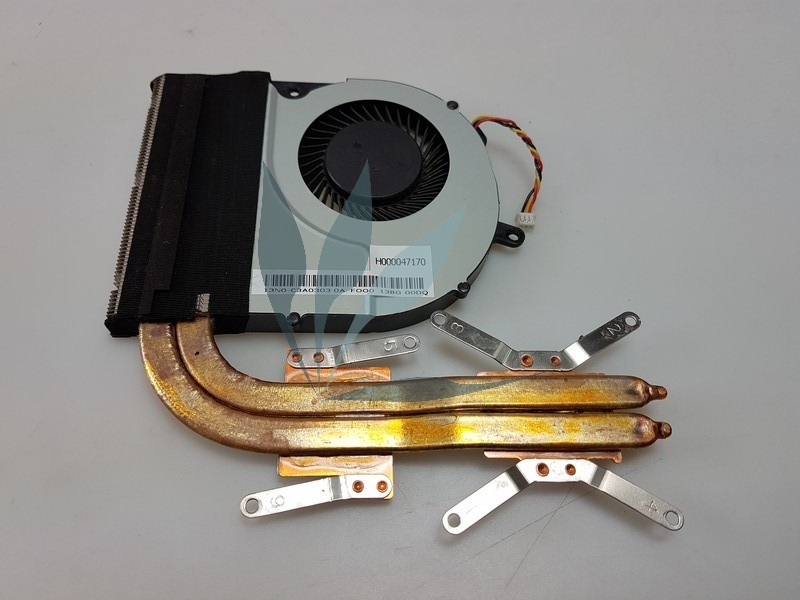 Ventilateur avec dissipateur thermique pour Toshiba Satellite P50-A 