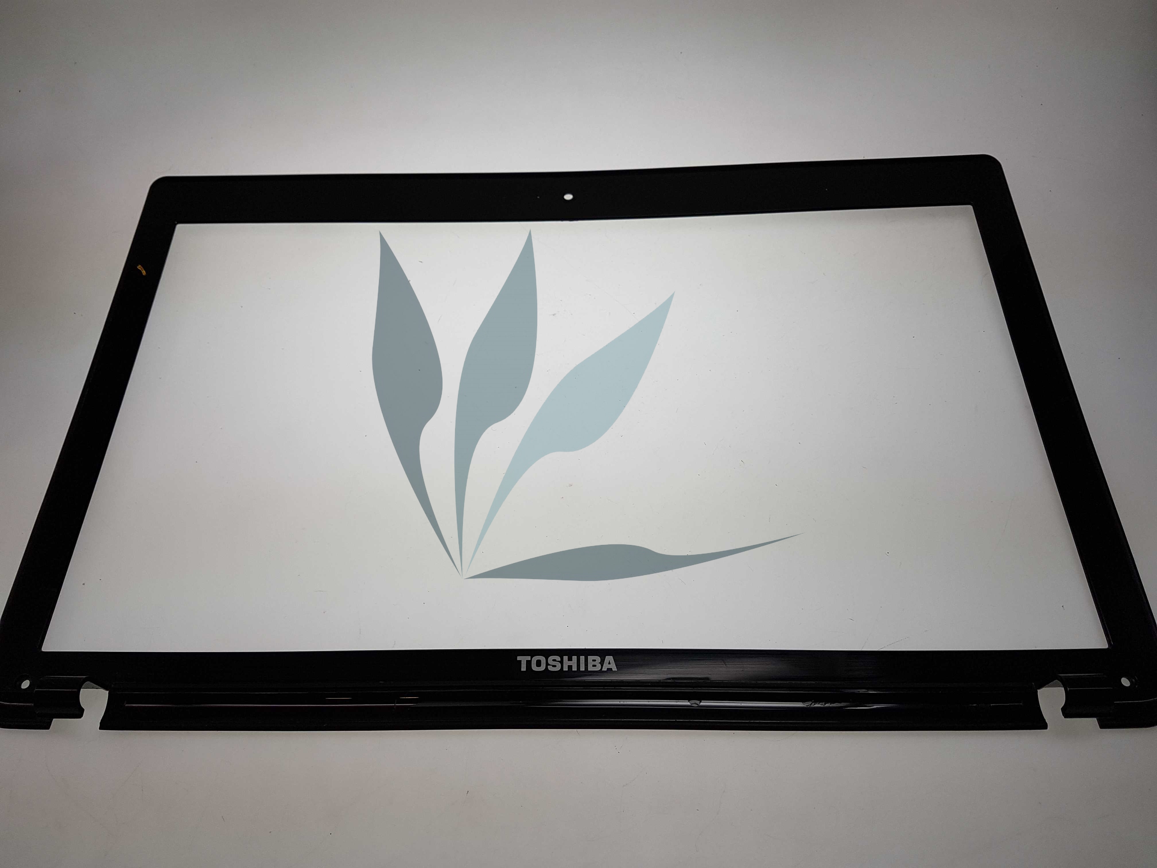 Plasturgie écran capot intérieur noire (bezel) pour toshiba Satellite P850