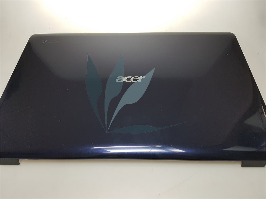 Plasturgie écran capot supérieur bleue avec câblage pour Acer Aspire 7740G