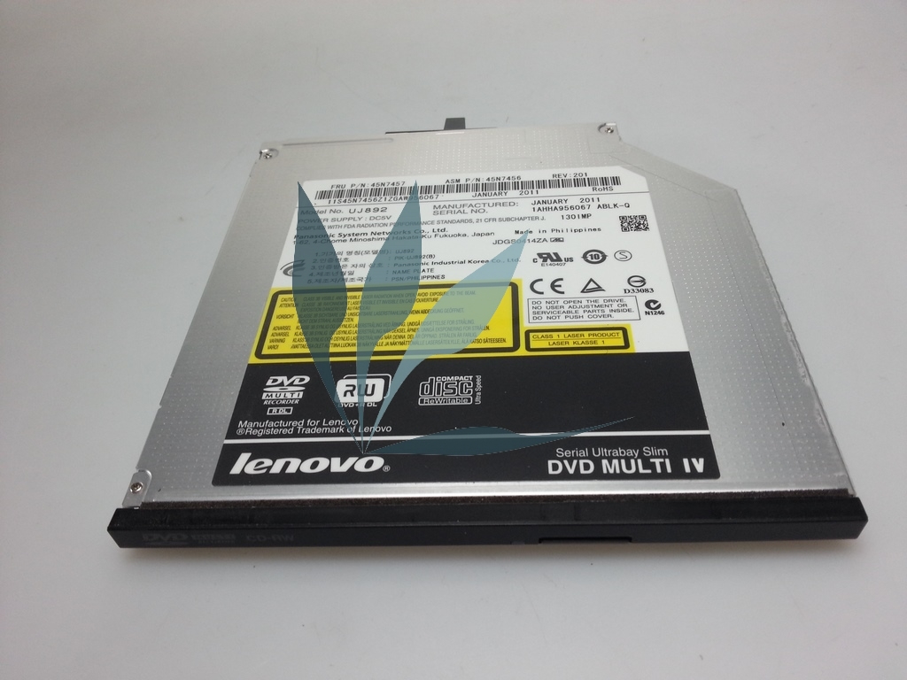 Graveur DVD+/-RW,8,SATA pour Lenovo T410